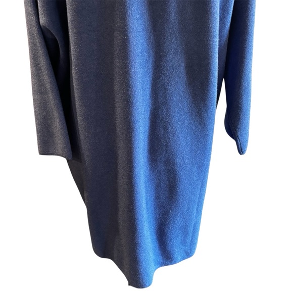 Tuckernuck Pomander Place Vivianne Turtleneck Dress in Blue,XL,Everyday Throw On - Picture 8 of 14